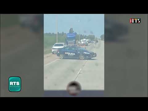 HALLARON SIN VIDA A UN CAMIONERO A LA VERA DE LA RUTA 2 EN TOSTADO
