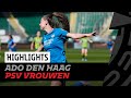 HIGHLIGHTS | PSV Vrouwen wint wederom van ADO Den Haag! ??