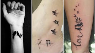 Cute Love Birds Tattoos For Girls 2025 | Love Birds Tattoo Designs For Ladies | Womens Tattoos 2025!