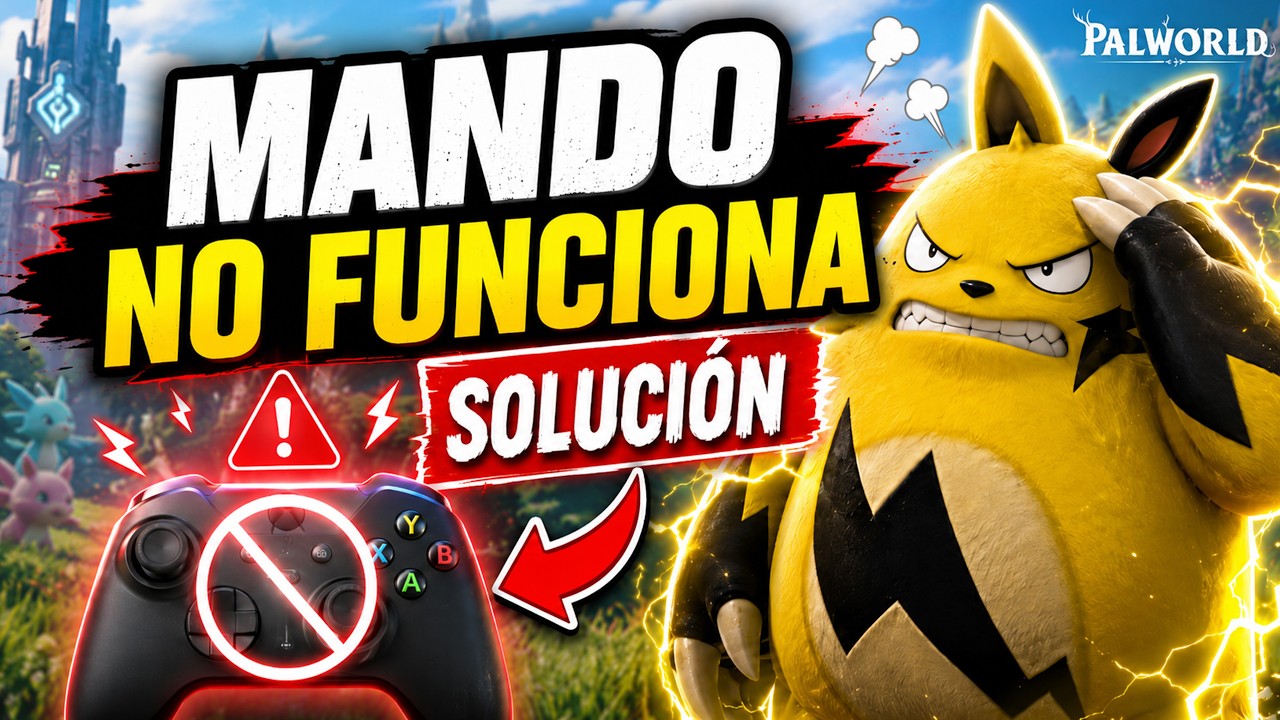 Palworld: Control o Mando No Funciona/No Detectado PC Solucion