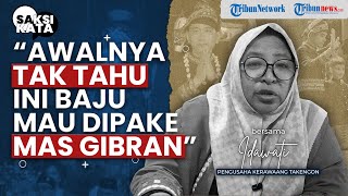 Sosok Penjahit Baju Dipakai Gibran Upacara HUT RI, Sempat Ditolak Awalnya Tak Tahu Dipakai Wapres