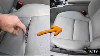 Car Seat Covers repair for beginners a Mercedes-Benz #glkteam