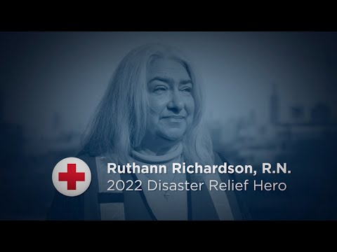 2022 Red Cross Class of Heroes: Ruthann Richardson, R.N. – Disaster Relief Hero