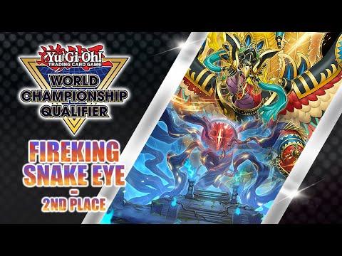 2nd place WCQ Roma - Fire King Snake-Eye (181 players)