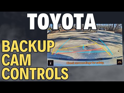 Toyota Backup Camera Line Controls