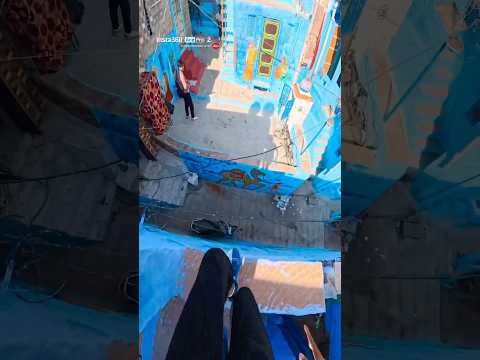 Blue town parkour… neighbors approved👋 | Insta360 Ace Pro 2