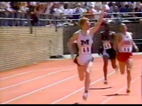 College Men's Distance Medley Relay (finish) - 1998 Penn Relays