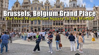 Brussels, Belgium Grand Place "GREATEST PUBLIC SQUARE?" #googlepixel9a
