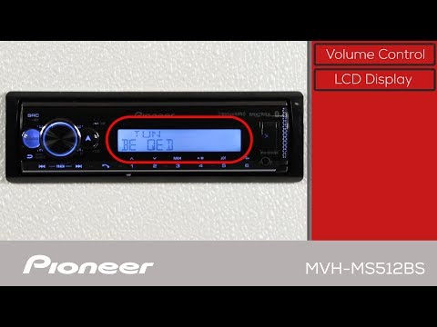 Pioneer MVH-MS512BS-video