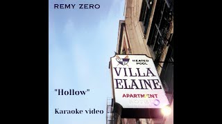 Remy Zero karaoke - Hollow