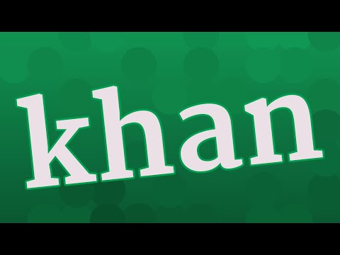 KHAN pronunciation • How to pronounce KHAN