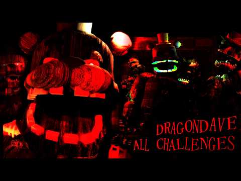 DragonDave (8/20) All Challenges Completed - The Return to Freddy's 4: Classic Recoded [v1.0.4]