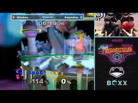 Hax’s Nightclub S1E6 - Whiskers (Yoshi) Vs. Kalamazhu (Peach) SSBM Winners Bracket