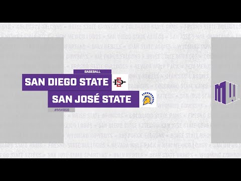 HIGHLIGHTS: San Diego State vs San José State Baseball 3/20/2022
