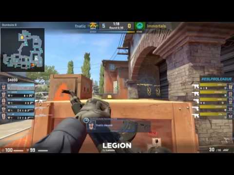 CSGO Best moments of ECS Pro League Season 5 Finals Day 1