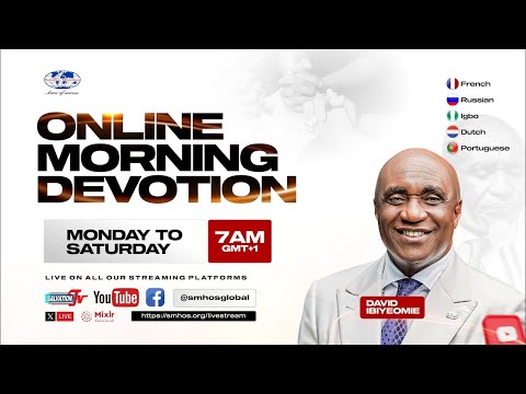 Online Morning Devotion | Friday, 31st May 2024