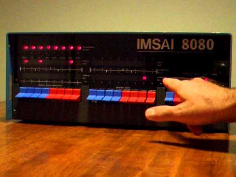 IMSAI 8080 Demo (1 of 3) - Jump Instruction