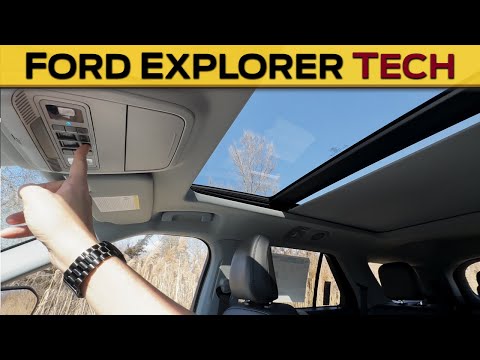 Panoramic Sunroof in the Ford Explorer