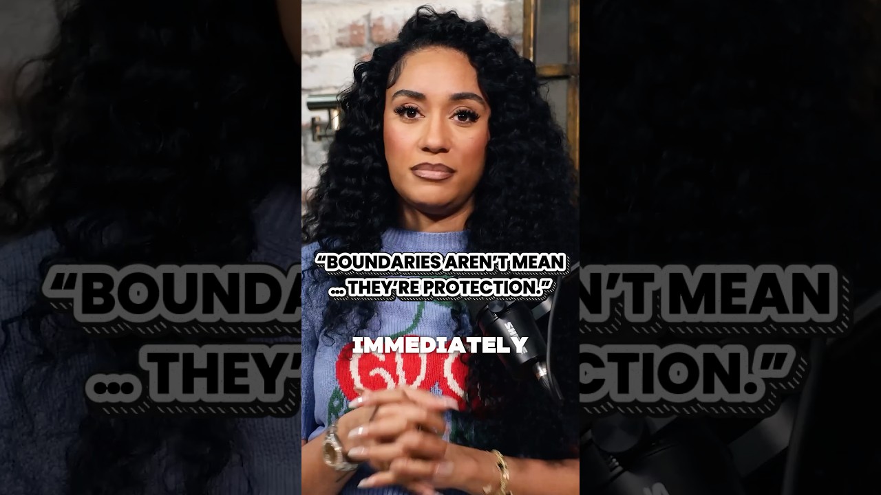Boundaries aren’t rejection… they’re protection.  #podcast #boundaries #bebetterwithbriirenee