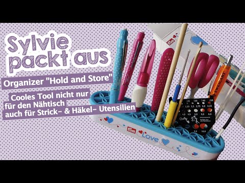Sylvie unpacks - useful helpers - The organizer "Hold & Store" #unboxing #tools
