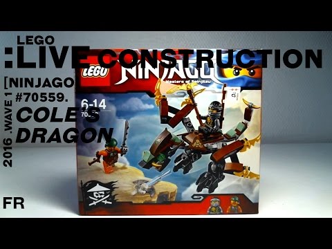Vidéo LEGO Ninjago 70599 : Le dragon de Cole