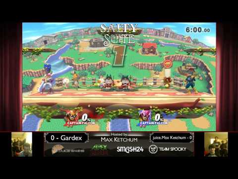 $50 Captain Falcon ditto money match - Gardex (NOR) vs. juice.Max Ketchum (USA) - Apex Salty Suite