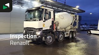 شاحنة خلط الخرسانة Renault C 430 8X4 9m3 Schwing Stetter mixer Steelsuspension Automatic Eu | صورة 4 - Machineryline