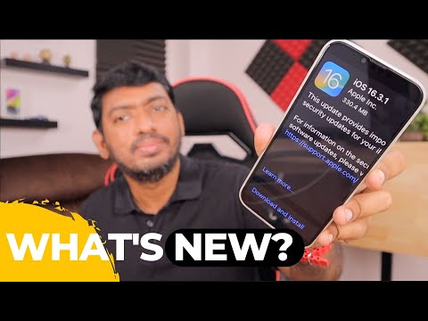 iOS 16.3.1 - iCloud, SIRI Bugs and Security Fixes