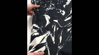 A1_535 Сорочечная цвет черный с белым, ширина 148 см на YouTube