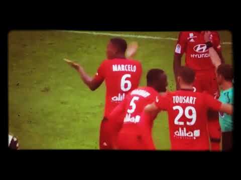 Marcelo red card (Lyon)