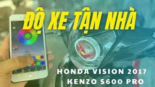 Vision 2017 Độ Xe Tận Nhà Kenzo S600 Pro Tại Tân Hiệp Kiêng Lương T23Shop 0903.864.555