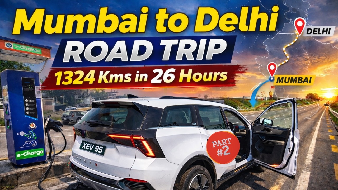 XEV 9S - MUMBAI TO DELHI PART 2 | ROAD TRIP | CARINTELIO #mahindra #automobile #travel #car