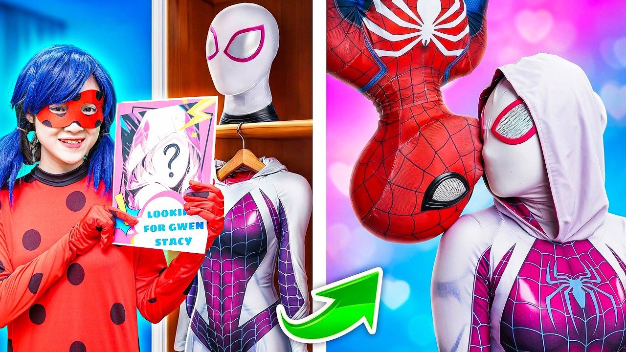 レディバグがグウェンになりたい！