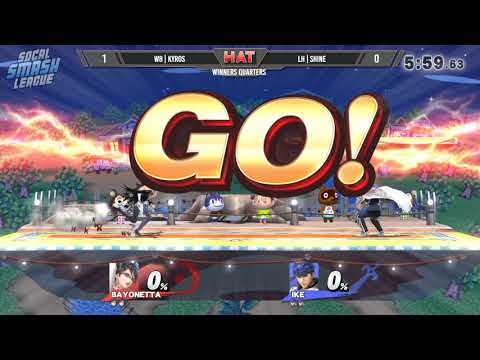 HAT 40 - W8 | Kyros (Bayonetta) Vs. LH | ShiNe (Ike) Winners Quarters - Smash 4