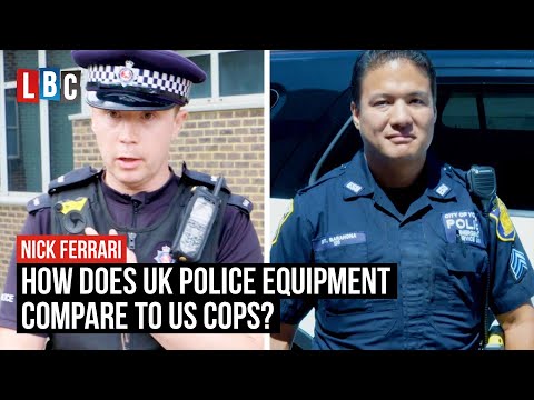 How does UK Police Equipment compare to US Cops? | LBC