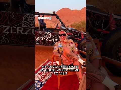 Mixmag UAE interview Sam Divine after her gig at Defected Dubai at Bohemia, Five Palm.