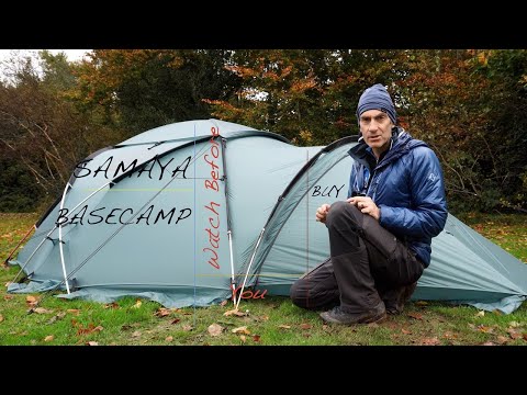 Samaya Basecamp Tent - Weather Warning Tested!  -  Expedition Tent - Watch before You Buy