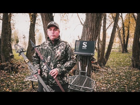 Treestands - Jagd von mobilen Plattformen mit mobilen Steps. Ein Vergleich zu Klettersitzen.