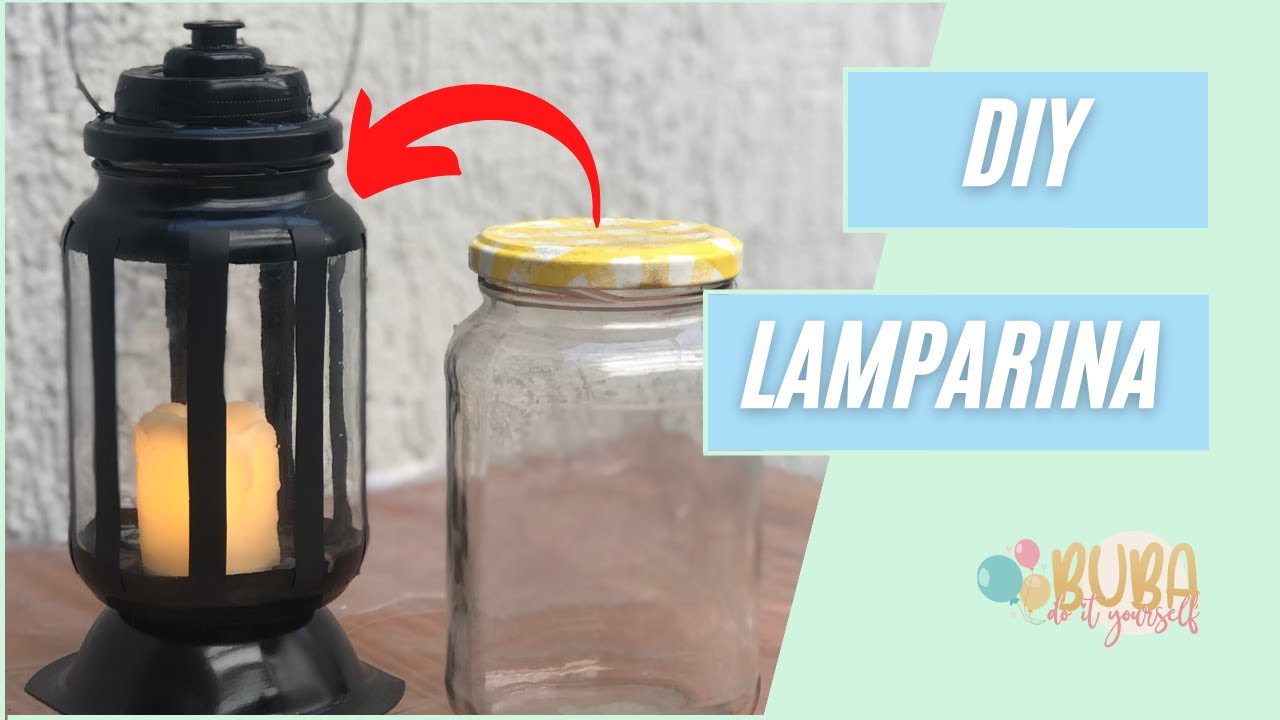 DIY: Lamparina de vidro para decoração