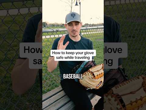 How to keep your glove safe while traveling 😮‍💨👨🏻‍🍼#baseball