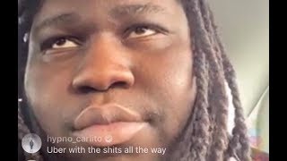 Young Chop Gets Shot At Pulling Up To 21 Savage Hood In Uber