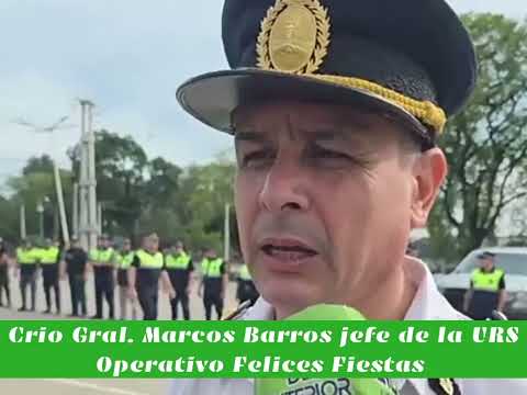 Operativo Felices Fiestas en ciudad Alberdi,  Tucumán 