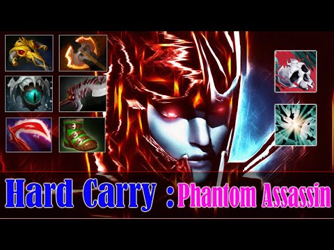 MIRACLE [Phantom Assassin] Safelane Power Crit Unreal Damage With 18 Kill | Dota 2 Gameplay 7.28