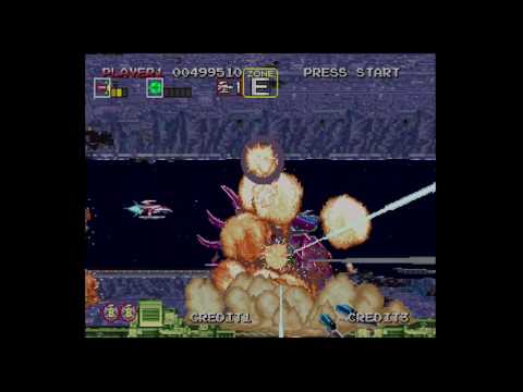 Darius Gaiden Sega Saturn gameplay