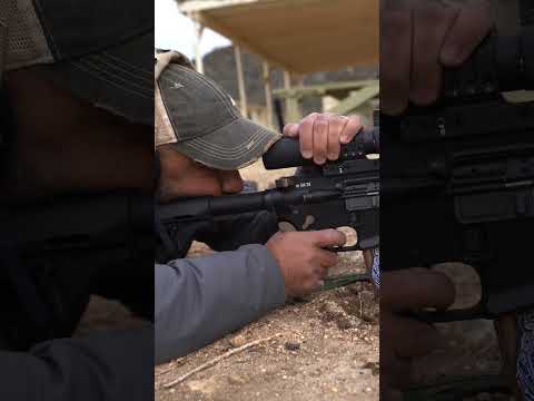 Pushing the 14.5 out to 656 yards #longrangeshooting #sendit #leupold #ar15