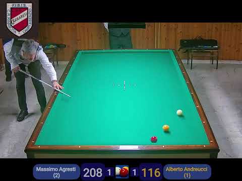 10° Carraresi -  Massimo Agresti (2)  Vs  Alberto Andreucci (1)