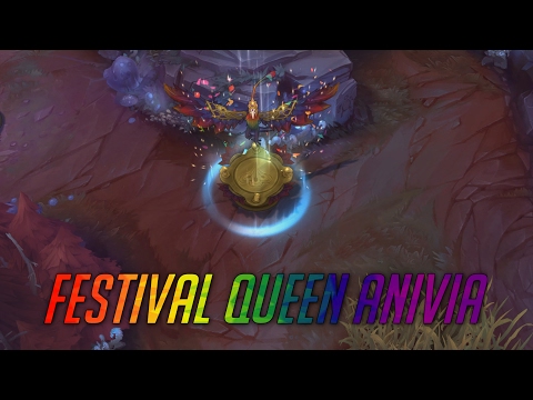 Festival Queen Anivia - Skin Preview - League of Legends