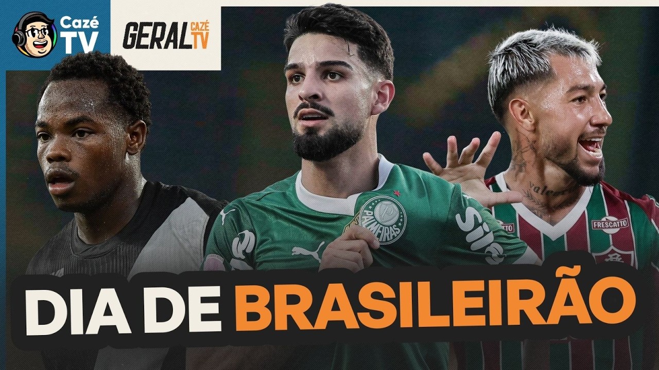 VINI JR DÁ SHOW NA CHAMPIONS! CLÁSSICO NO BRASILEIRÃO, PALMEIRAS NA COLA DO SP E MAIS | GERAL CAZÉTV