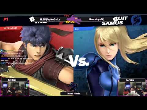 Doorstop (ZSS) vs 1L2P|PsyKoD (Ike) SB Dark Samus Grand Finals