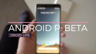 Android P Beta First Look and Tour!